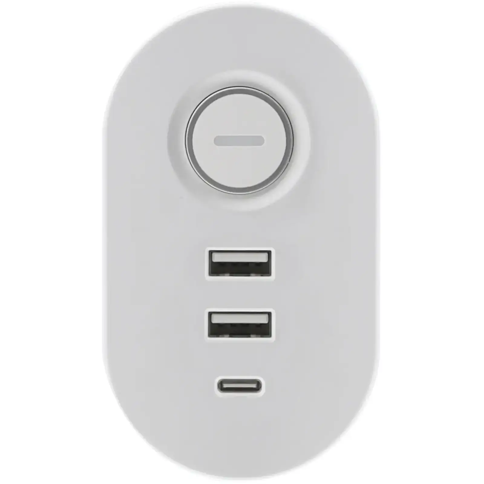 Сетевой фильтр 1,5м IOIO SL3000, 1.5м, білий (3 зах роз + 2 порти USB-A та 1 порт USB-C) (41212) UA