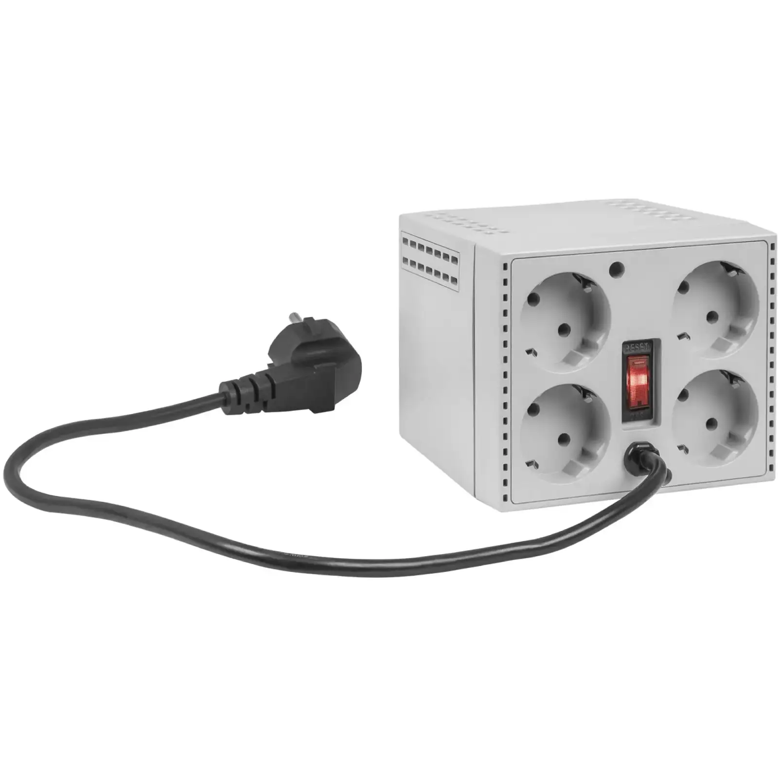 Стабілізатор напруги Defender AVR PX 1500, 600 Вт, 4 розетки (99030) UA