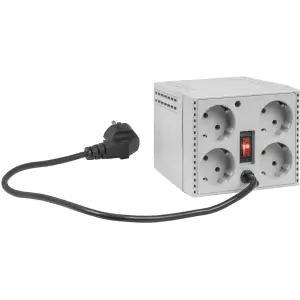 Стабілізатор напруги Defender AVR PX 1500, 600 Вт, 4 розетки (99030) UA