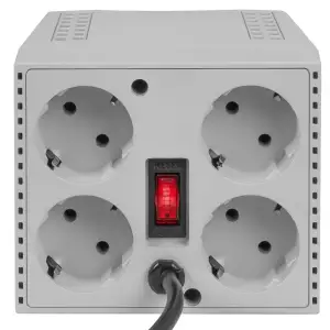Стабілізатор напруги Defender AVR PX 2000, 1000Вт, 4 розетки (99031) UA