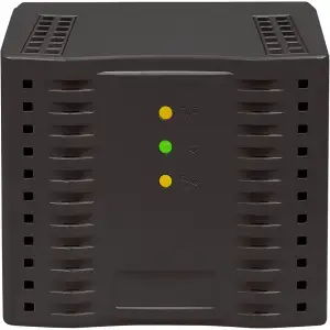 Стабілізатор напруги Defender AVR Premium 1500 600 Вт, 4 розетки, чорний (99060) UA