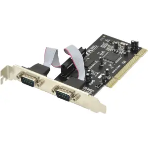Контролер PCI 2xCOM (RS232), MosChip S9865, RTL (B00508) UA