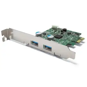Контролер PCI-E USB3.0 (2ext. Molex) Low Profil, NEC, RTL (B00192) UA