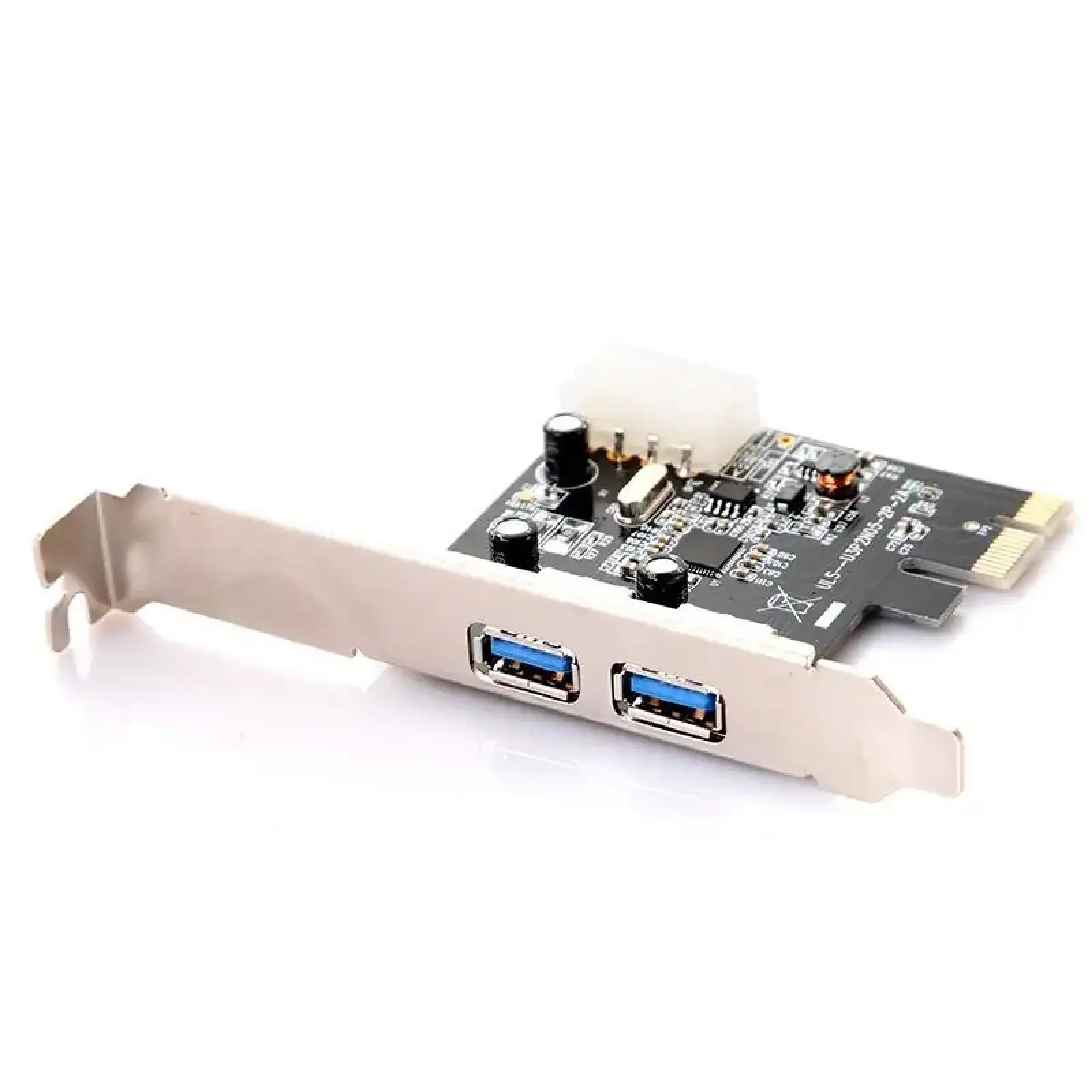 Контролер PCI-E USB3.0 (2ext. Molex) Low Profil, NEC, RTL (B00192) UA