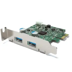 Контролер PCI-E USB3.0 (2ext. Molex) Low Profil, NEC, RTL (B00192) UA