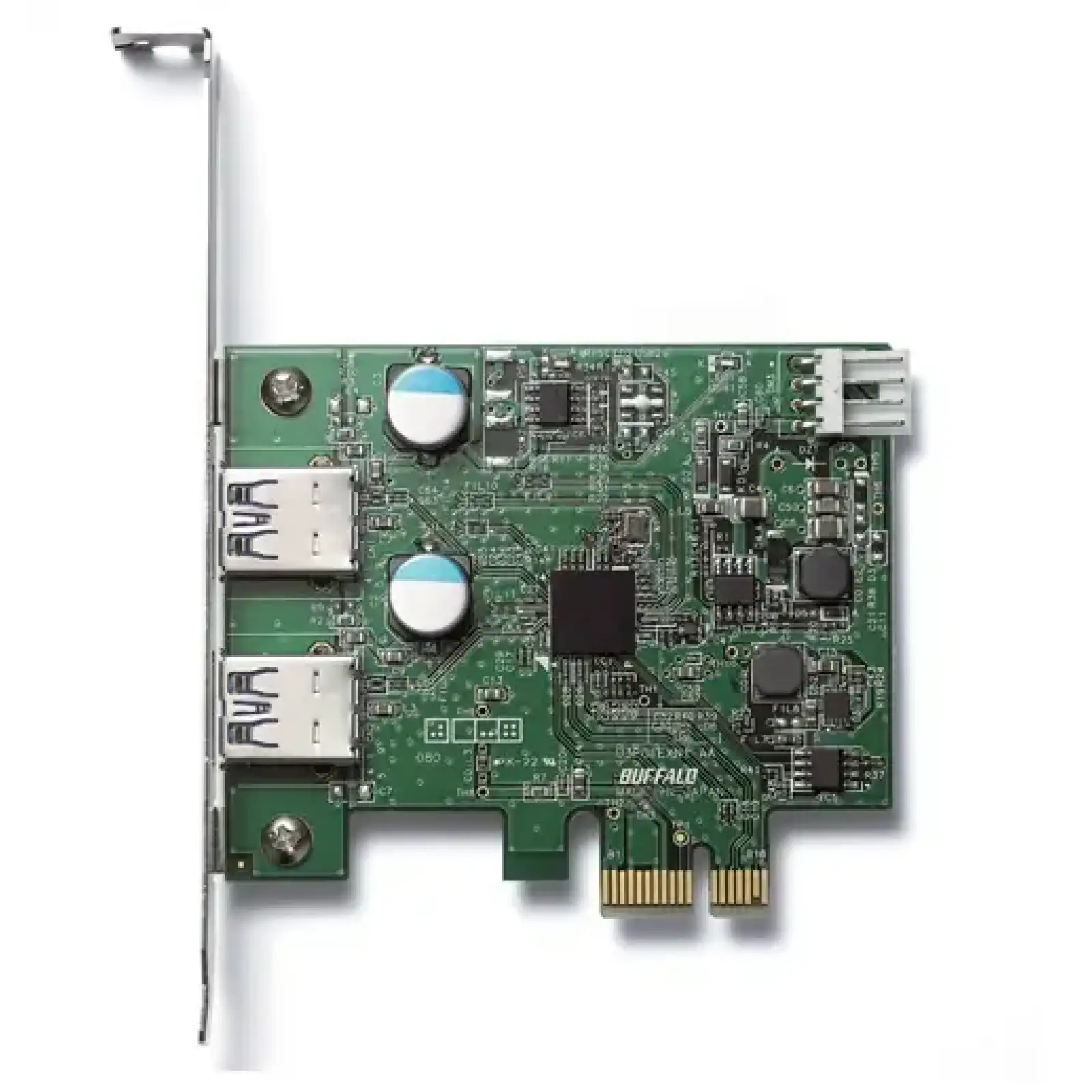 Контролер PCI-E USB3.0 (2ext. Molex) Low Profil, NEC, RTL (B00192) UA