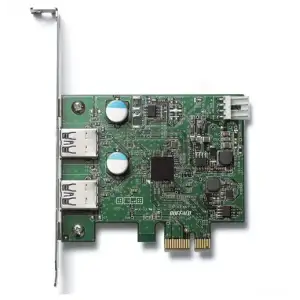 Контролер PCI-E USB3.0 (2ext. Molex) Low Profil, NEC, RTL (B00192) UA