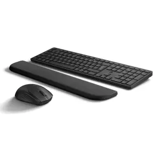 Комплект бездротовий HP 580C мишка і клавіатура Multi-Device Dual-Mode з підставкою, чорний (BD5F2AA) UA