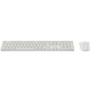 Комплект бездротовий HP 490C мишка і клавіатура Multi-Device Dual-Mode з підставкою, білий (BE1M5AA) UA