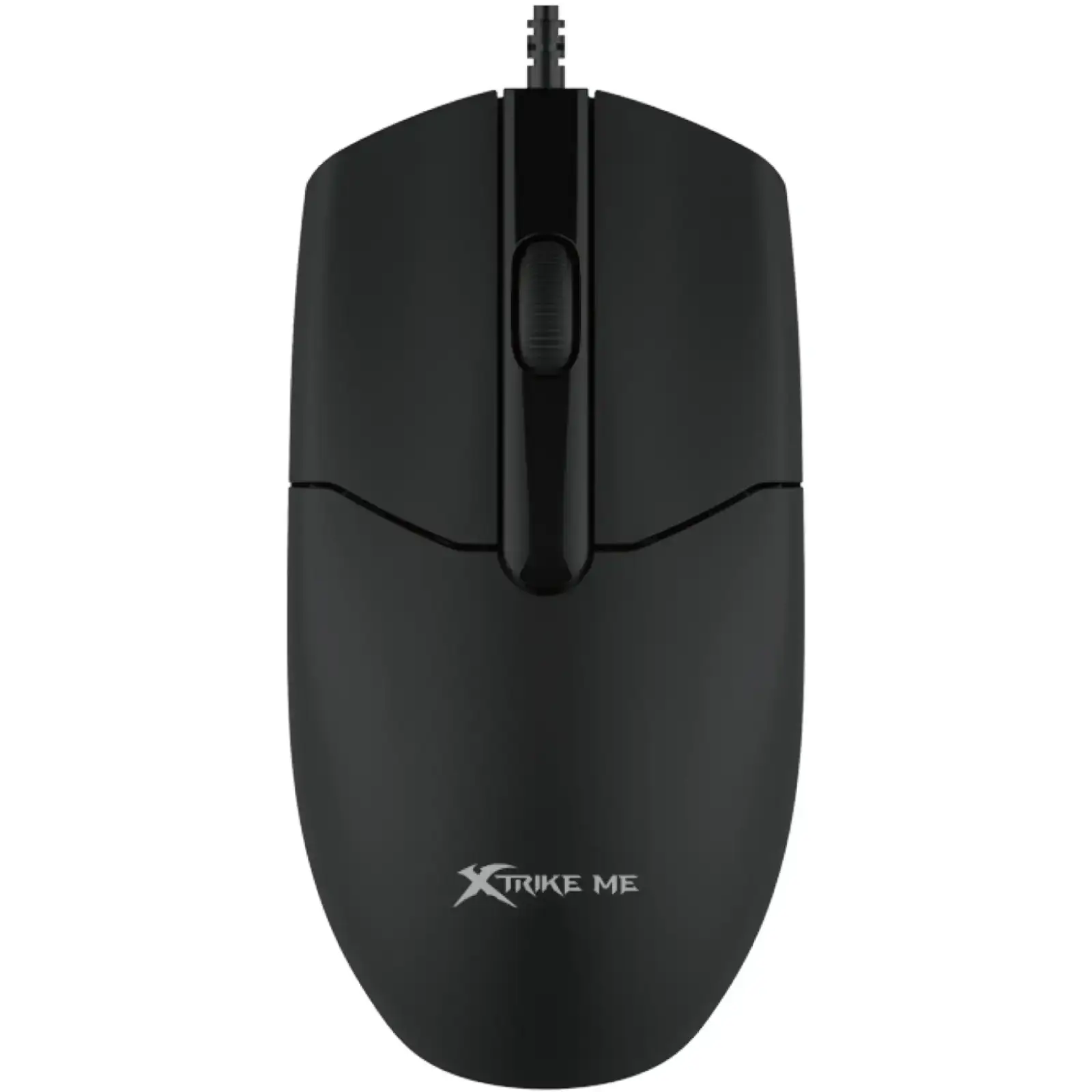 Комплект дротовий XTRIKE ME MK-207 UA (клавіатура + мишка 1000dpi) USB, чорний (MK-207UA) UA