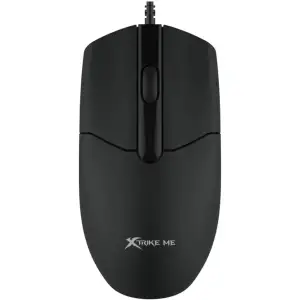 Комплект дротовий XTRIKE ME MK-207 UA (клавіатура + мишка 1000dpi) USB, чорний (MK-207UA) UA