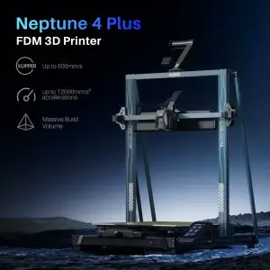 Принтер 3D ELEGOO Neptune 4 Plus (FDM 1.75 mm 0.4 mm 320×320×385 mm WiFi WLAN USB сірий) (50.201.015300) UA