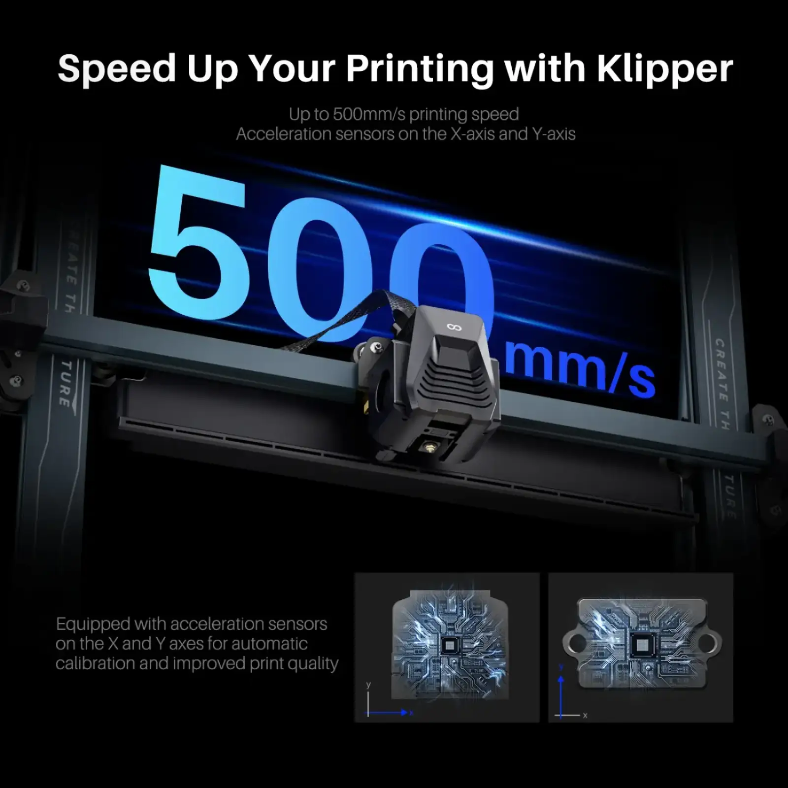 Принтер 3D ELEGOO Neptune 4 Plus (FDM 1.75 mm 0.4 mm 320×320×385 mm WiFi WLAN USB сірий) (50.201.015300) UA