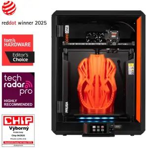 Принтер 3D Prusa CORE One+ (FDM 1.75mm 250x220x270 mm USB Ethernet WiFi чорний) (PR-15276+) UA