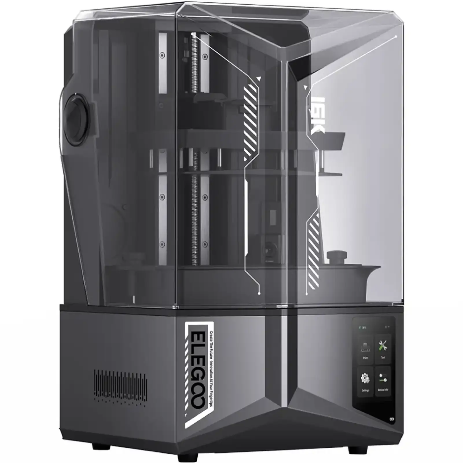 Принтер 3D ELEGOO Saturn 4 Ultra 16K(LCD ±0.1 mm Chitubox MSLA 211.68x118.37x220 mm WiFi USB сірий) (50.101.038300) UA