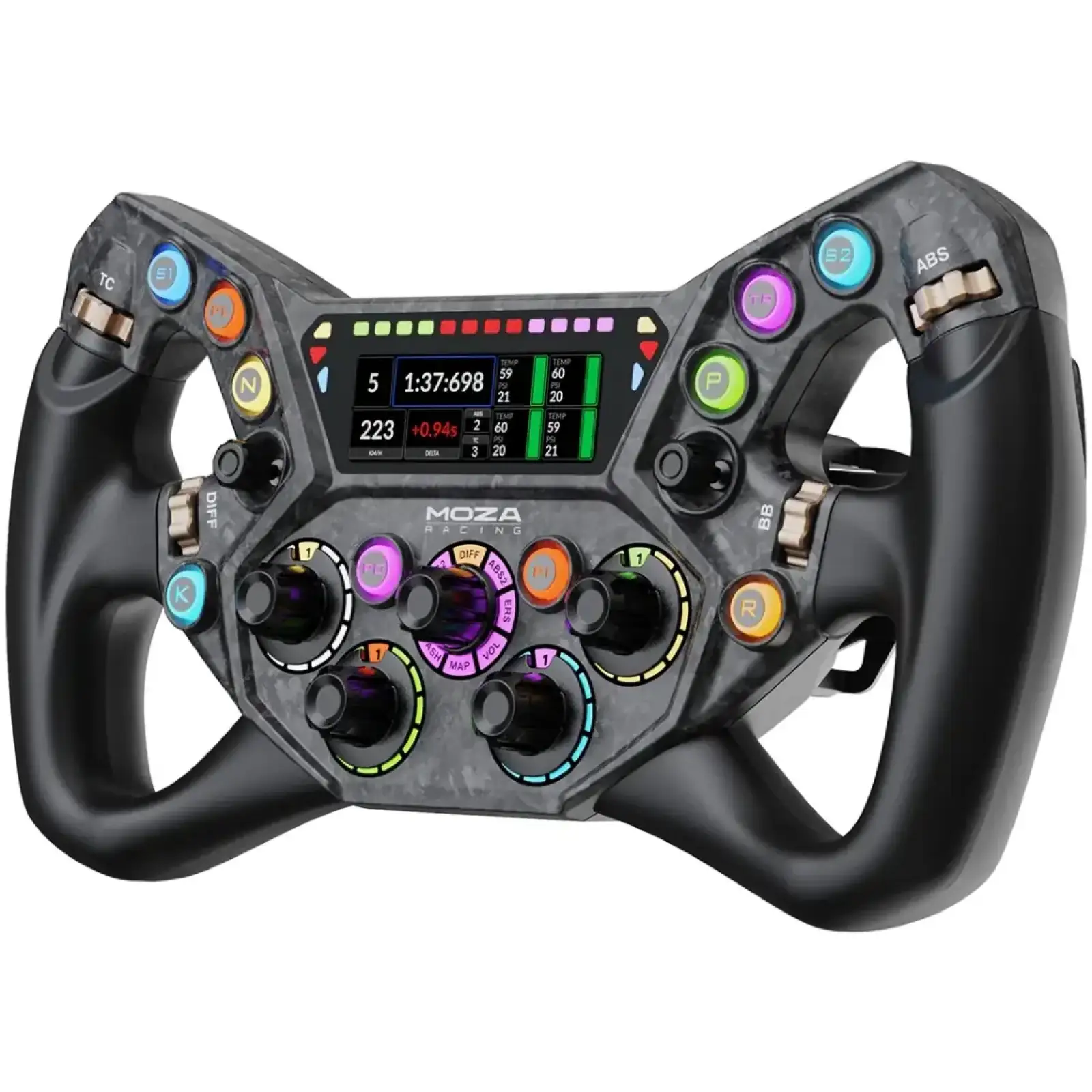 Кермо MOZA Racing KS Pro GT , 30см, 12кн., дисплей 2,99