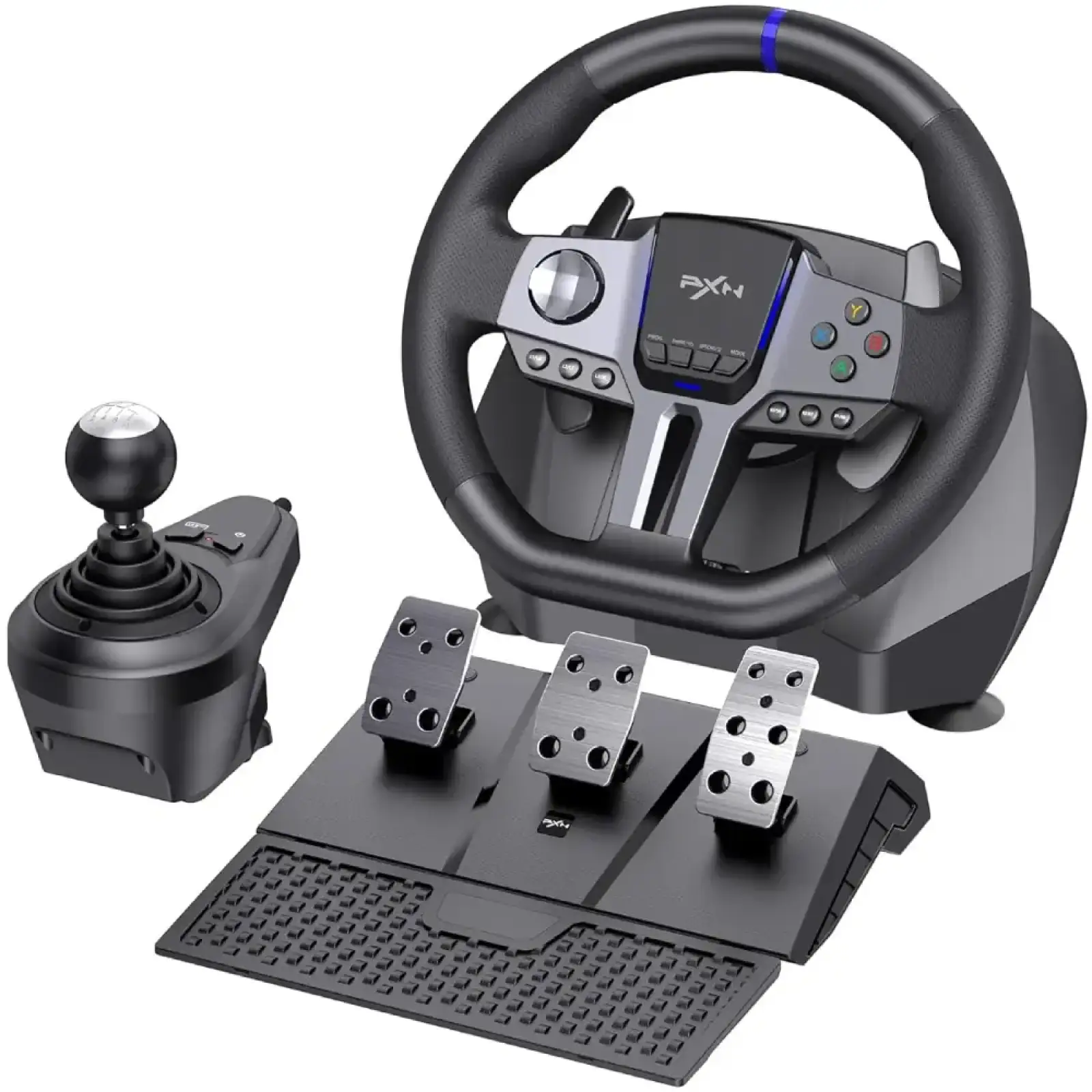 Кермо і педалі, коробка передач PXN V9 GEN2 Bundle for PS4/XBOX/Xbox Series X|S/PC (PXN-V9GEN2) UA