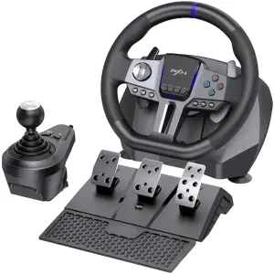 Кермо і педалі, коробка передач PXN V9 GEN2 Bundle for PS4/XBOX/Xbox Series X|S/PC (PXN-V9GEN2) UA