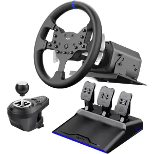 Кермо і педалі, коробка передач PXN-V99 Bundle for PS4/XBOX/Xbox Series X|S/PC (PXN-V99 EU) UA