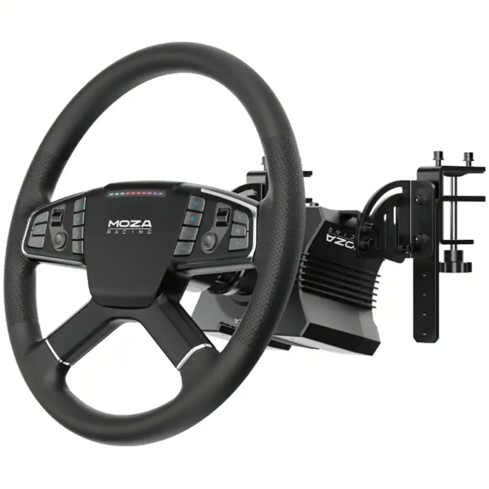 Кермо і педалі MOZA R5 Trucking Bundle for PC, 14кн., подв. педалі SR-PLite, кермо TSW (RS071_Moza) UA