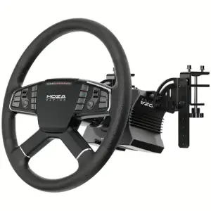 Кермо і педалі MOZA R5 Trucking Bundle for PC, 14кн., подв. педалі SR-PLite, кермо TSW (RS071_Moza) UA