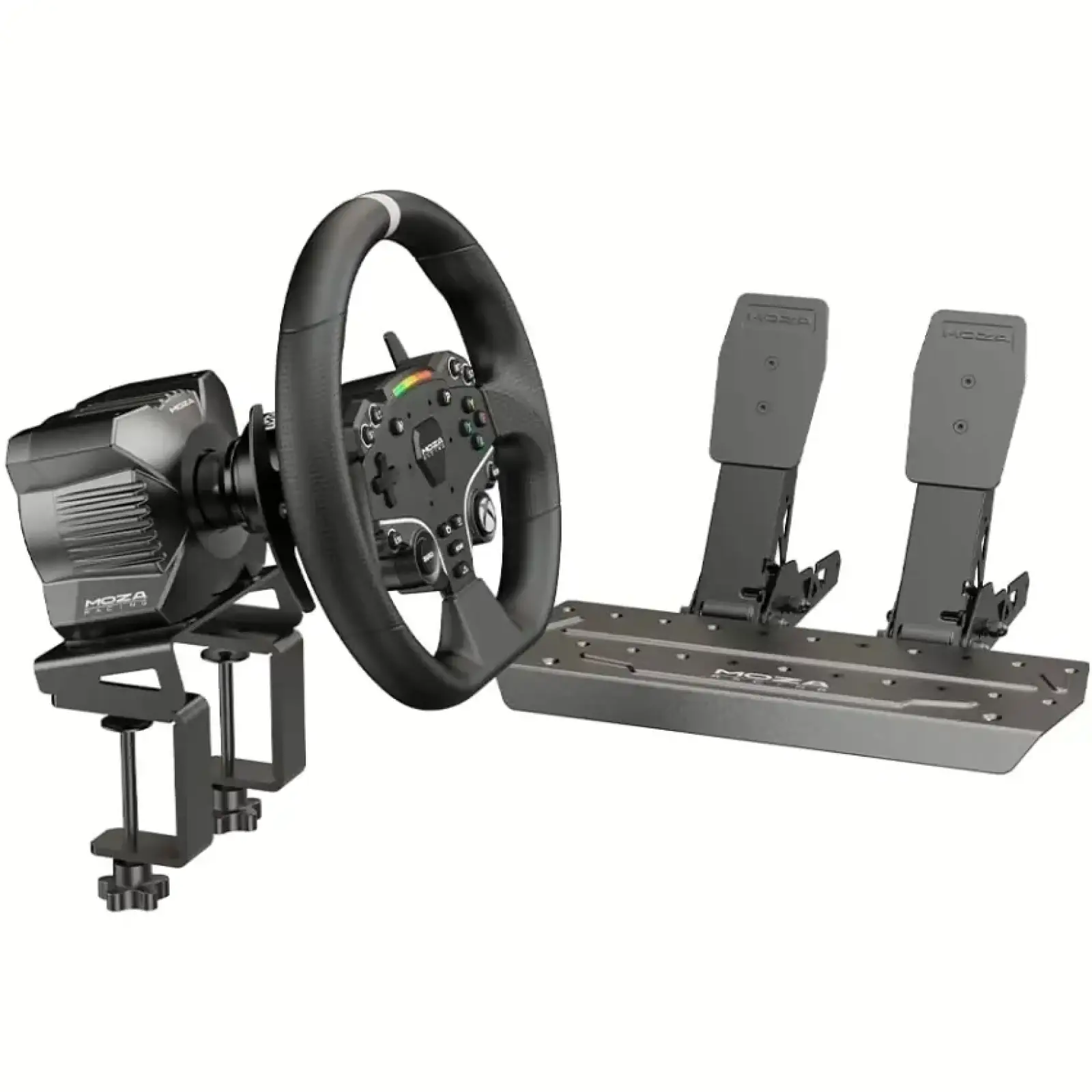 Кермо і педалі MOZA R3 Racing Bundle for XBOX/PC, 22кн., подв. педалі SR-P Lite, кермо ESX (RS053_Moza) UA