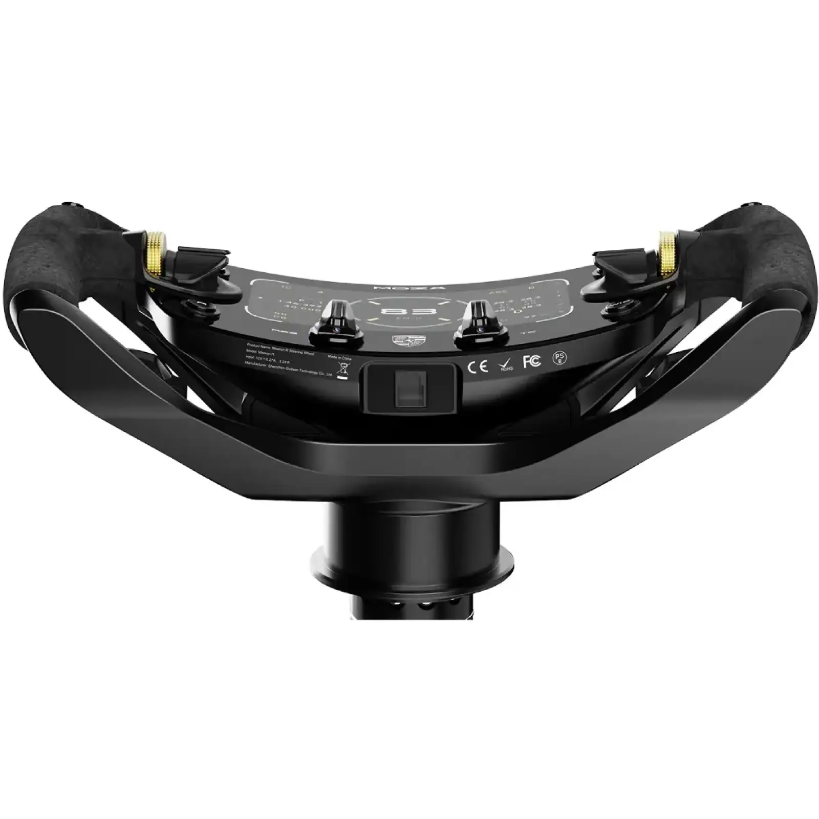 Кермо MOZA Racing Porsche Mission R, 32см, 12кн., дисплей 5,4