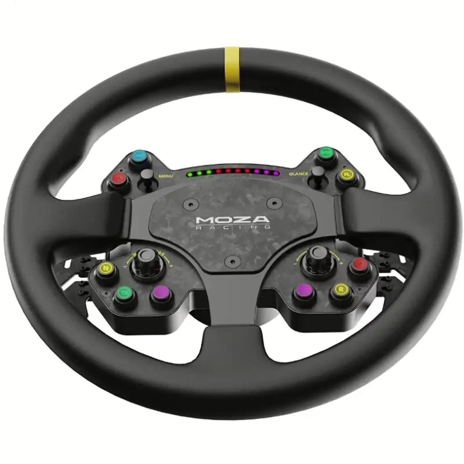 Кермо MOZA Racing RS V2 Steering for PC, 33cм., 10кн., RGB (RS25_Moza) UA