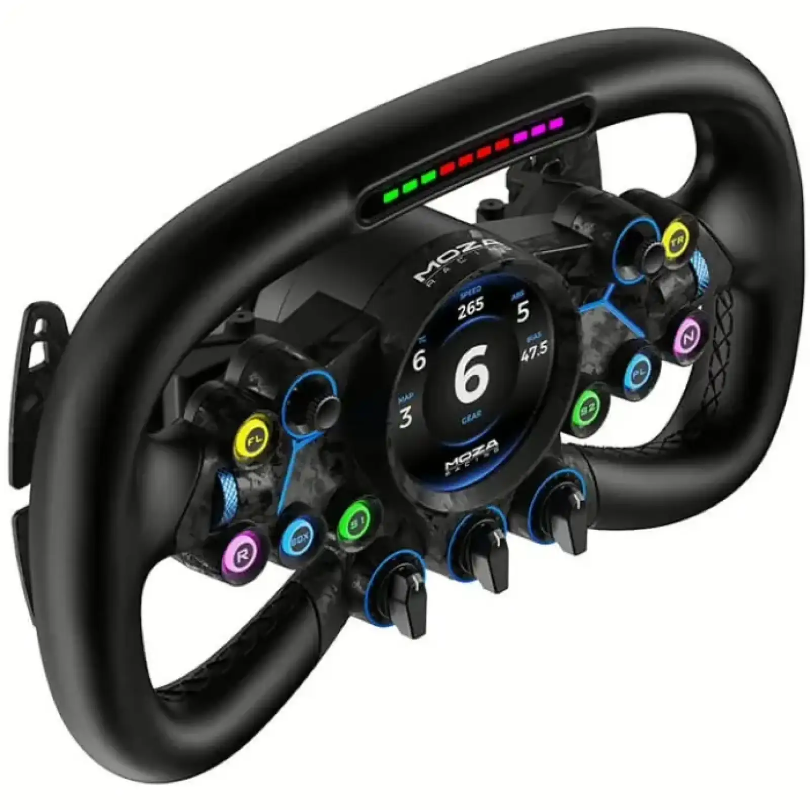 Кермо MOZA Racing Vision GS Steering, 31cм., екран 2.8