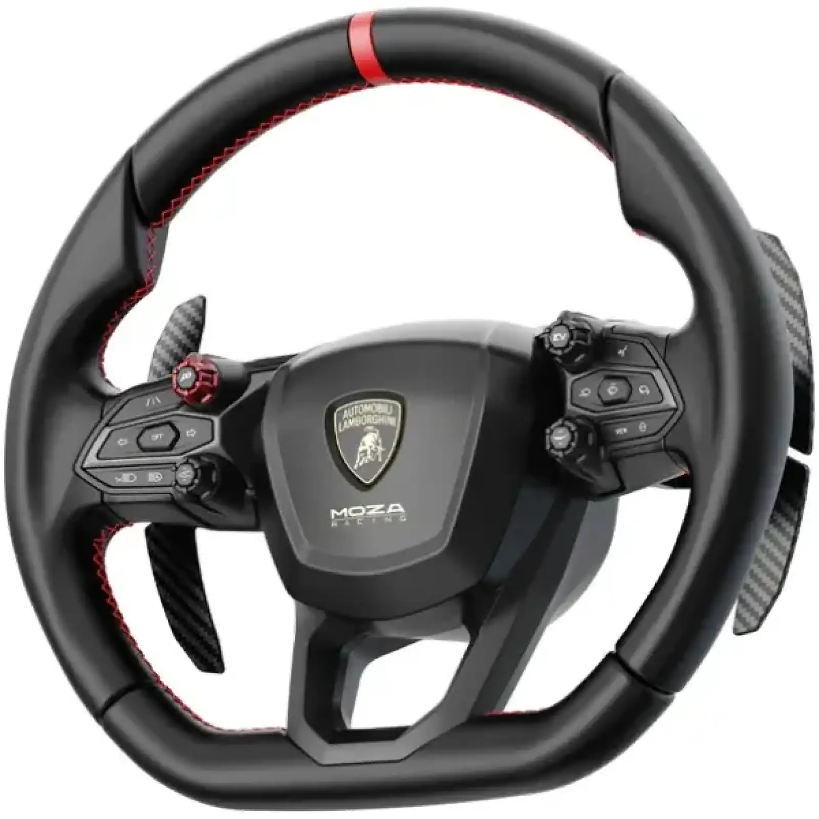Кермо MOZA Racing Lamborghini Revuelto for PC, 34см, 26кн., RGB (RS096_Moza) UA