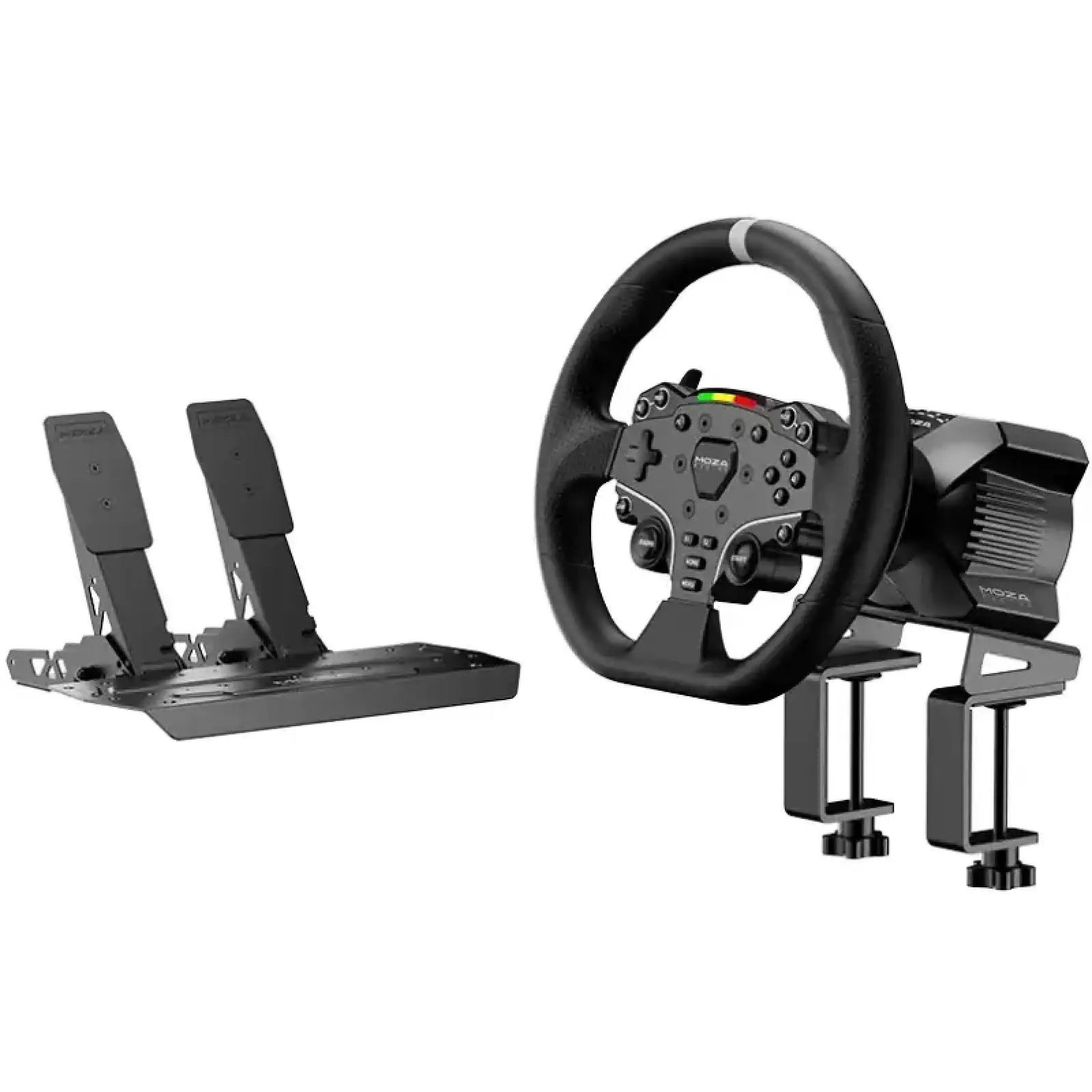 Кермо і педалі MOZA R3 Racing Bundle for PC, 22кн., подв. педалі SR-P Lite, кермо ES Lite (RS074_Moza) UA
