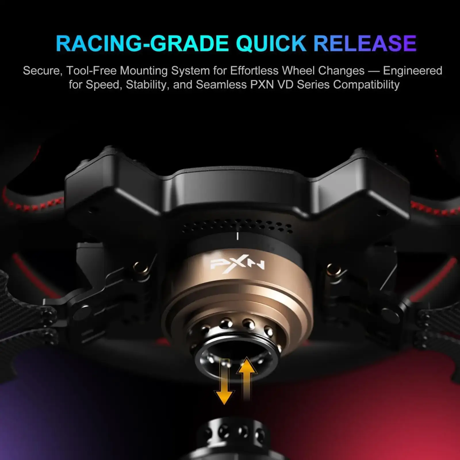 Кермо PXN WCS R2 for PC, 33cм.,13кн., RGB (PXN-WCS R2) UA