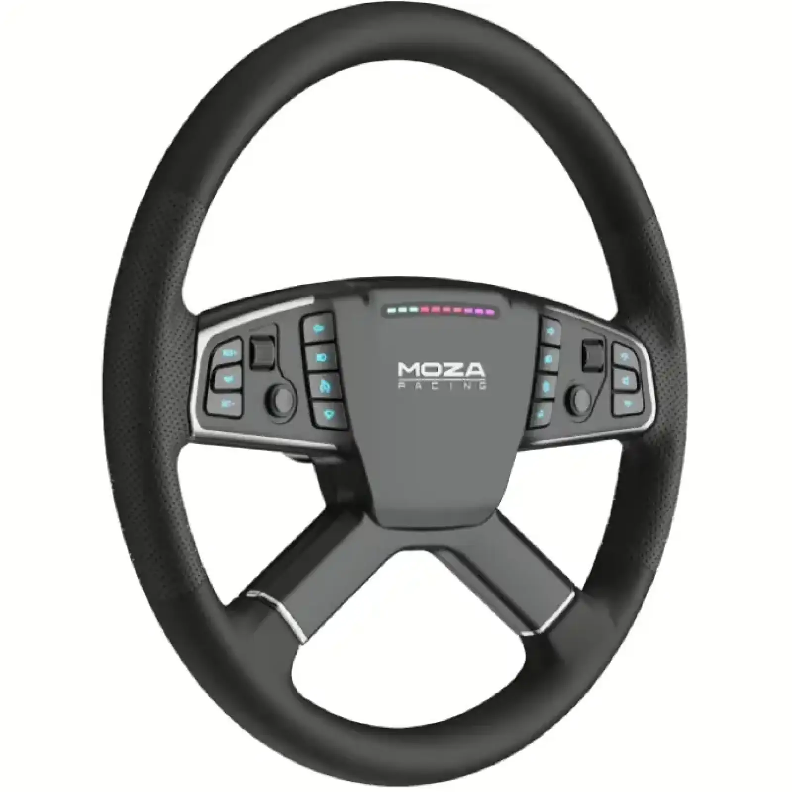Кермо MOZA Racing TSW Truck 40cм.,14 кн. RGB, чорне (RS060_Moza) UA