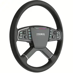Кермо MOZA Racing TSW Truck 40cм.,14 кн. RGB, чорне (RS060_Moza) UA