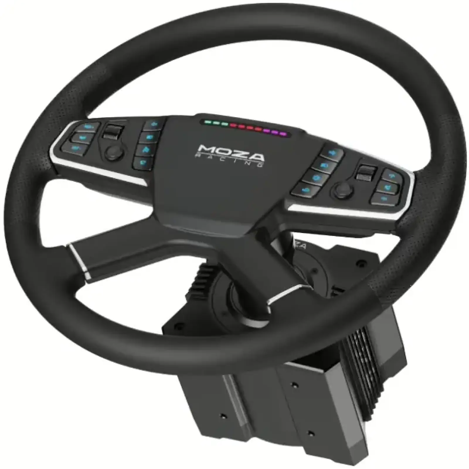 Кермо MOZA Racing TSW Truck 40cм.,14 кн. RGB, чорне (RS060_Moza) UA