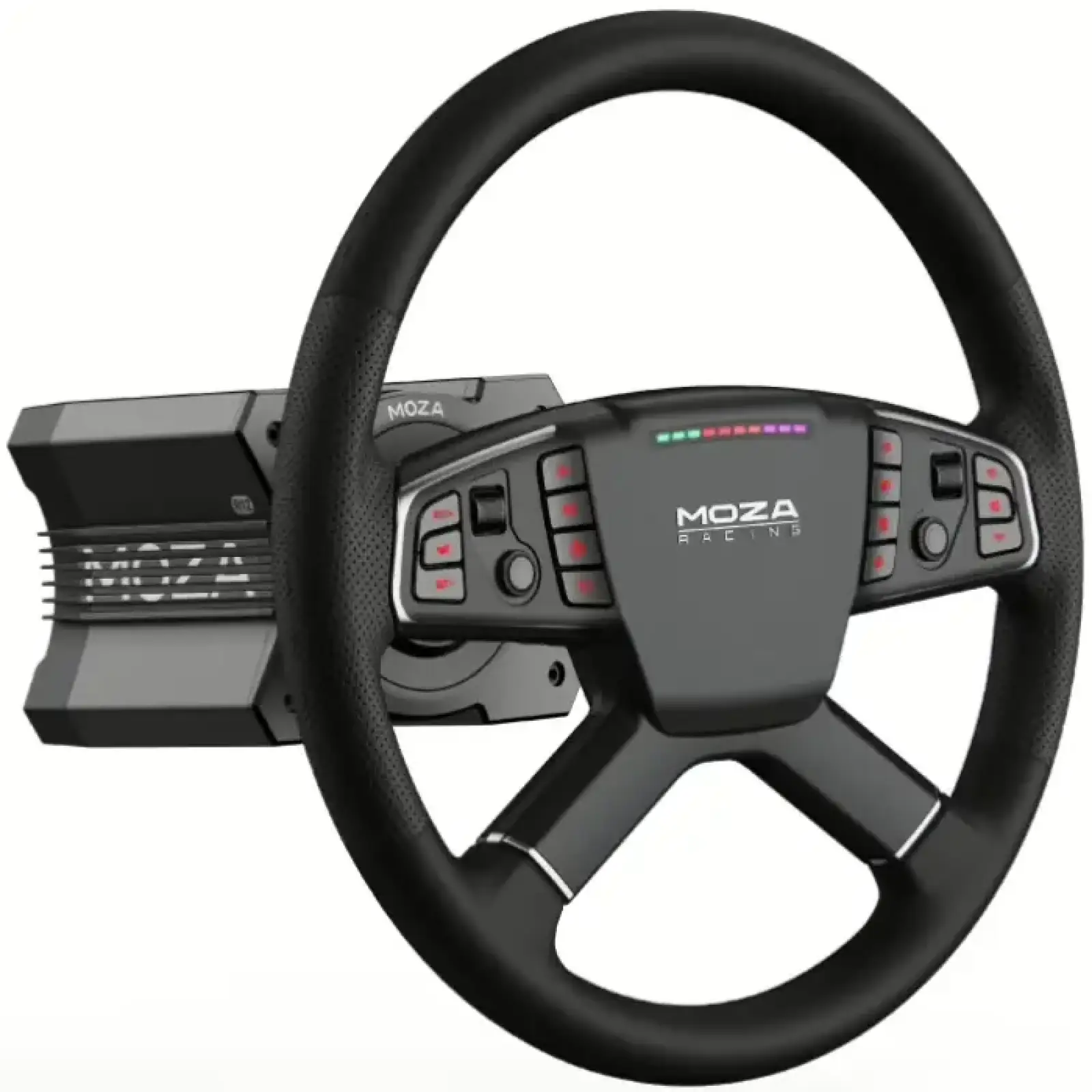 Кермо MOZA Racing TSW Truck 40cм.,14 кн. RGB, чорне (RS060_Moza) UA