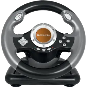 Ігрове кермо Defender Challenge Mini, USB (64351) UA
