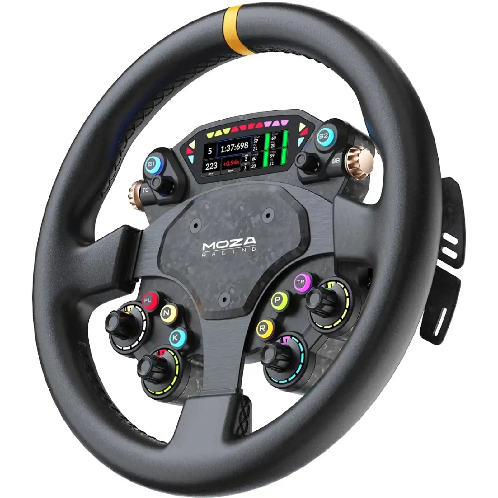 Кермо MOZA Racing CS Pro Steering 32см, 10кн., RGB (RS093_Moza) UA