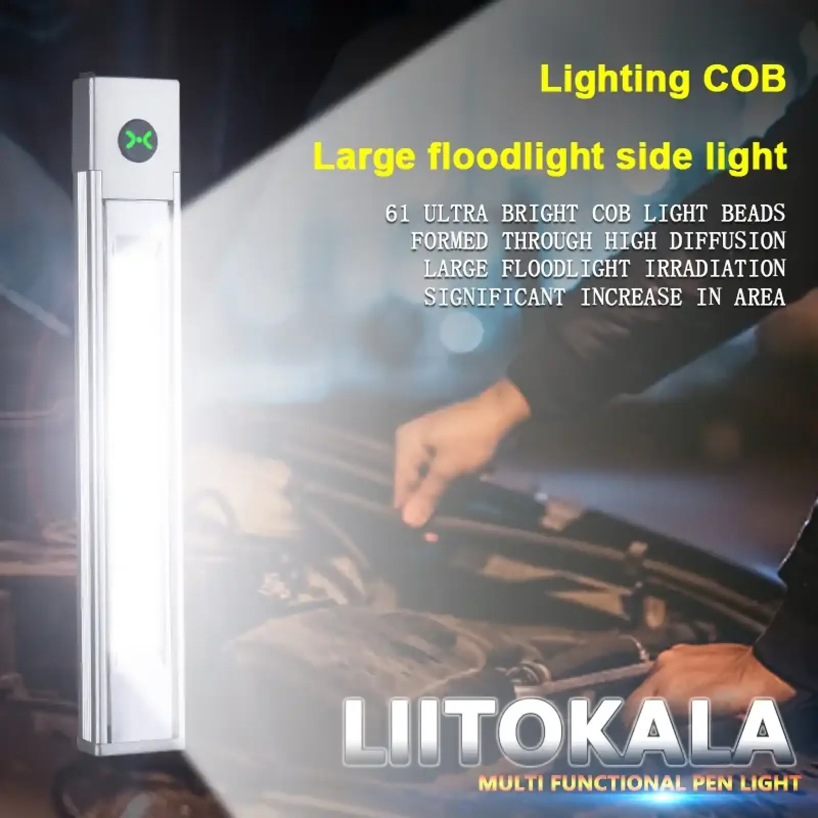 Ліхтар портативний LiitoKala LF-512 UA