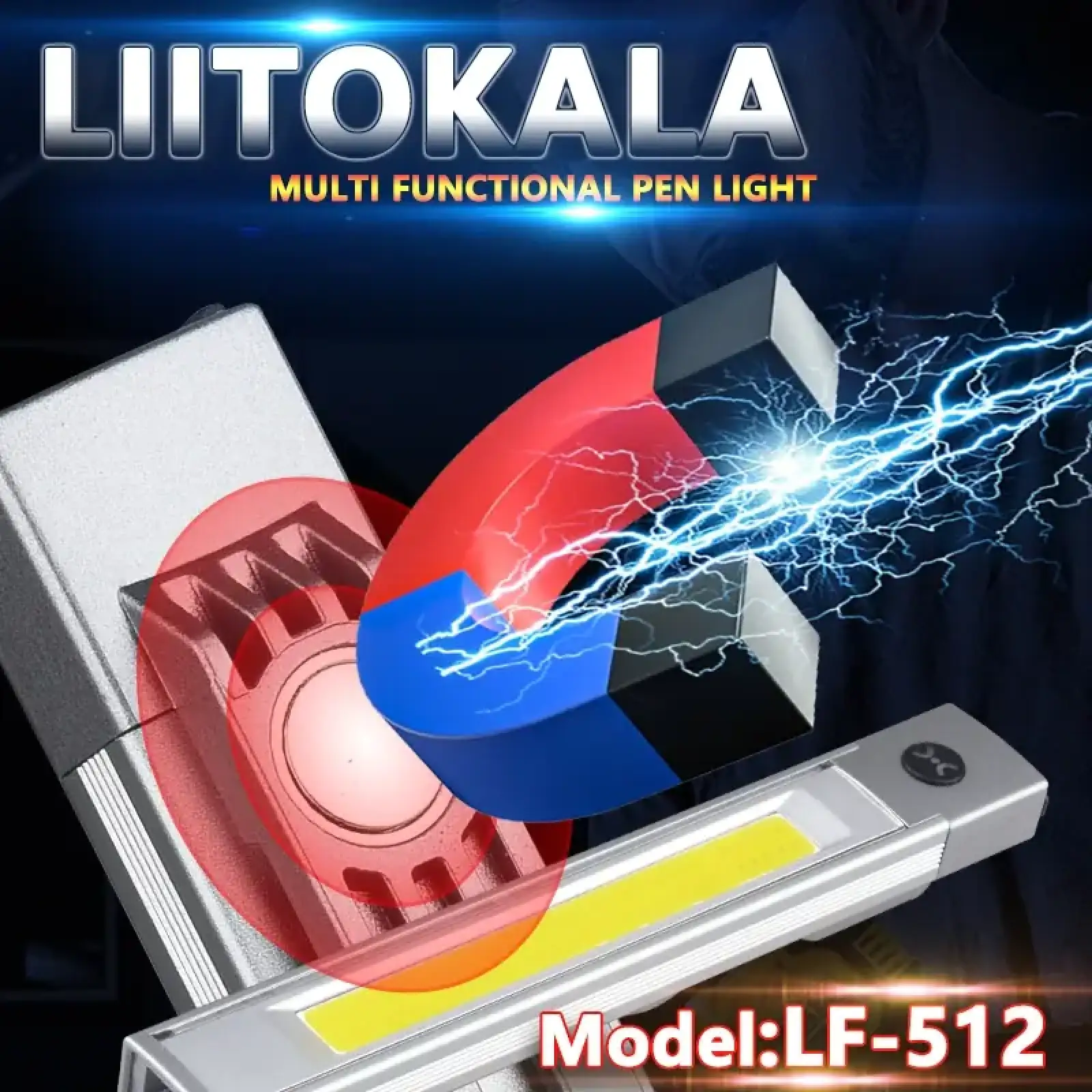 Ліхтар портативний LiitoKala LF-512 UA