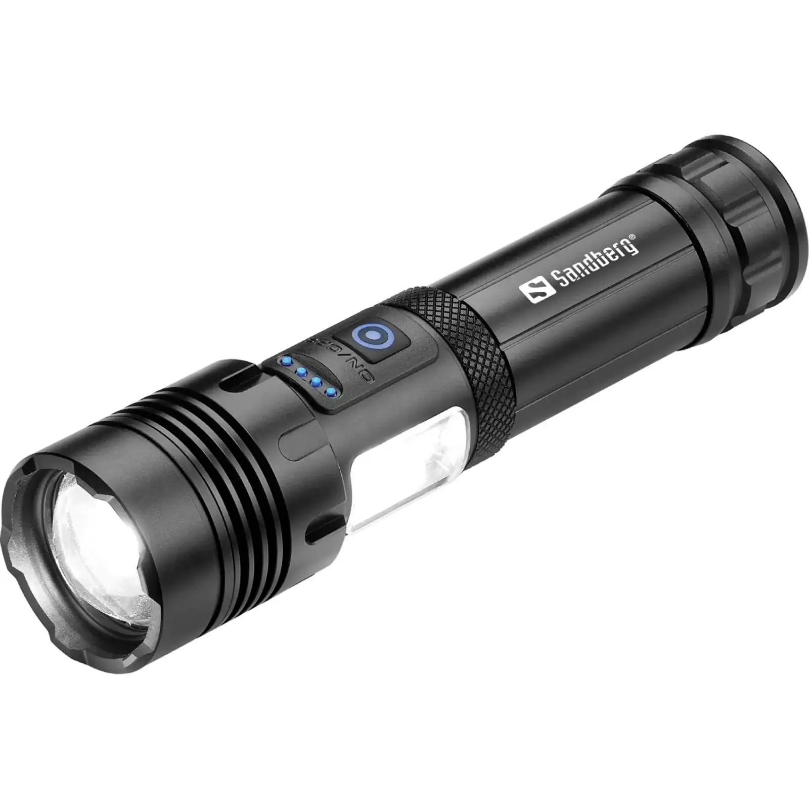 Ліхтарик-повербанк Sandberg Survivor 7 in 1 Torch Powerbank 5000 mAh XHP50 LED USB-C 5W (421-08) UA
