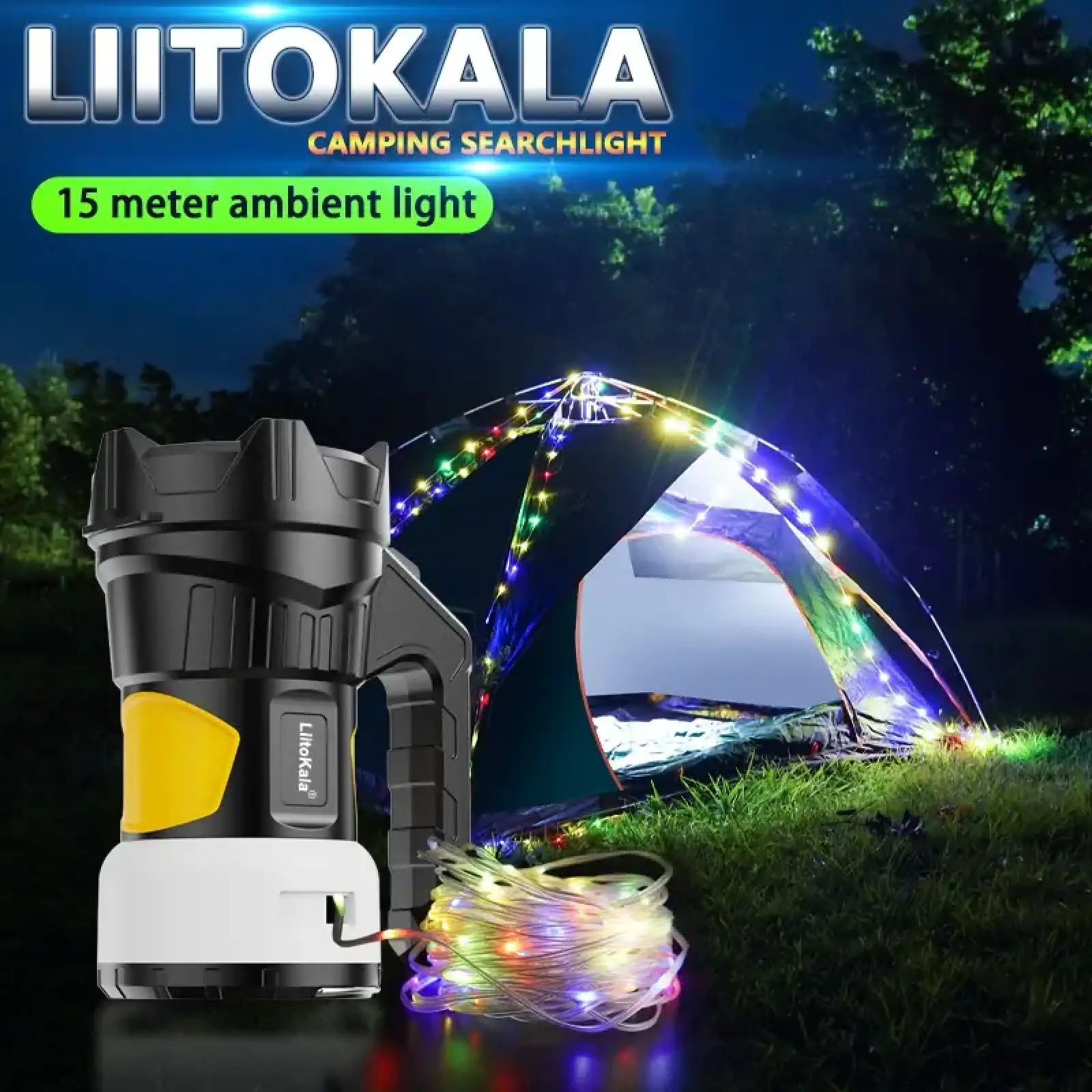 Ліхтар LiitoKala LF-908 UA