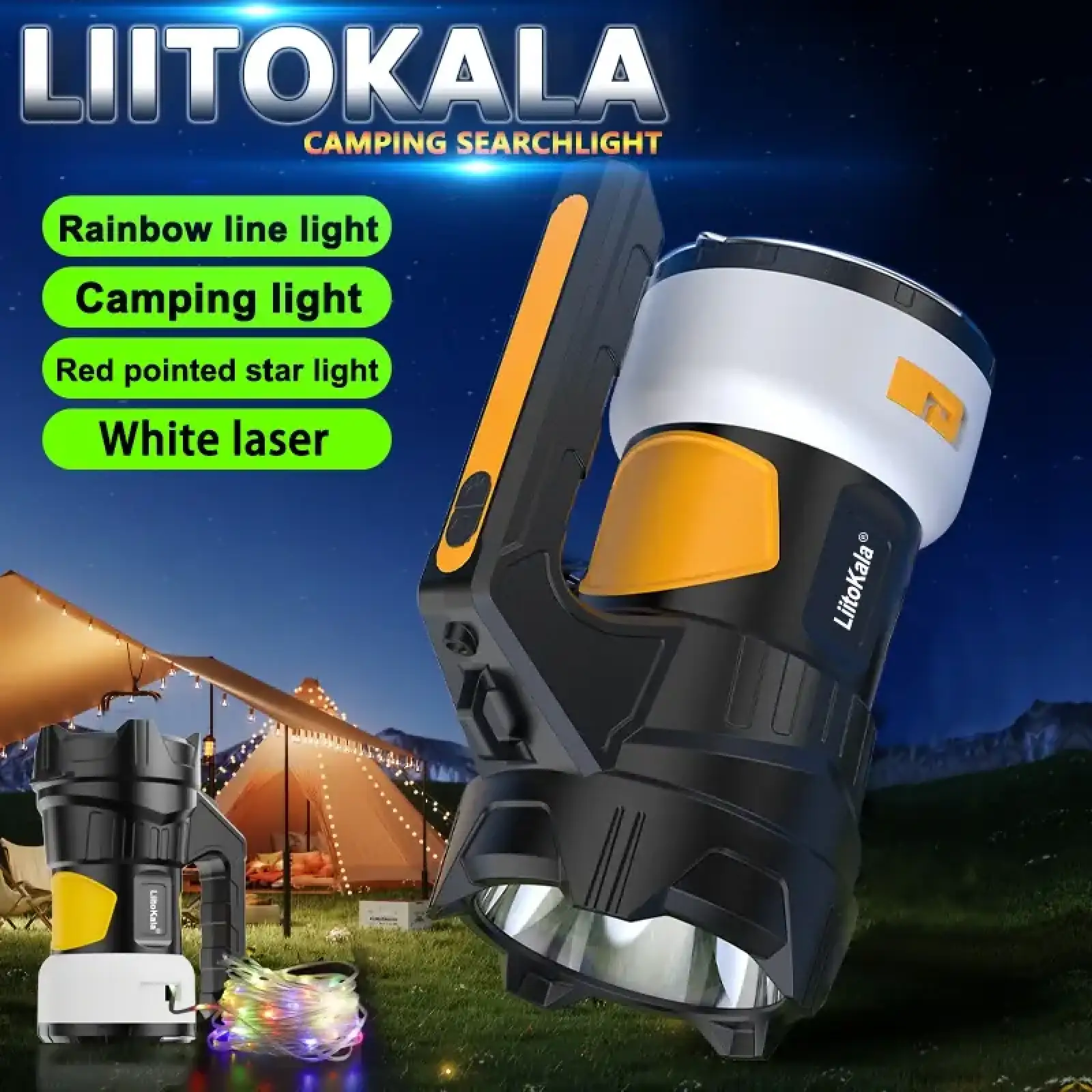 Ліхтар LiitoKala LF-908 UA
