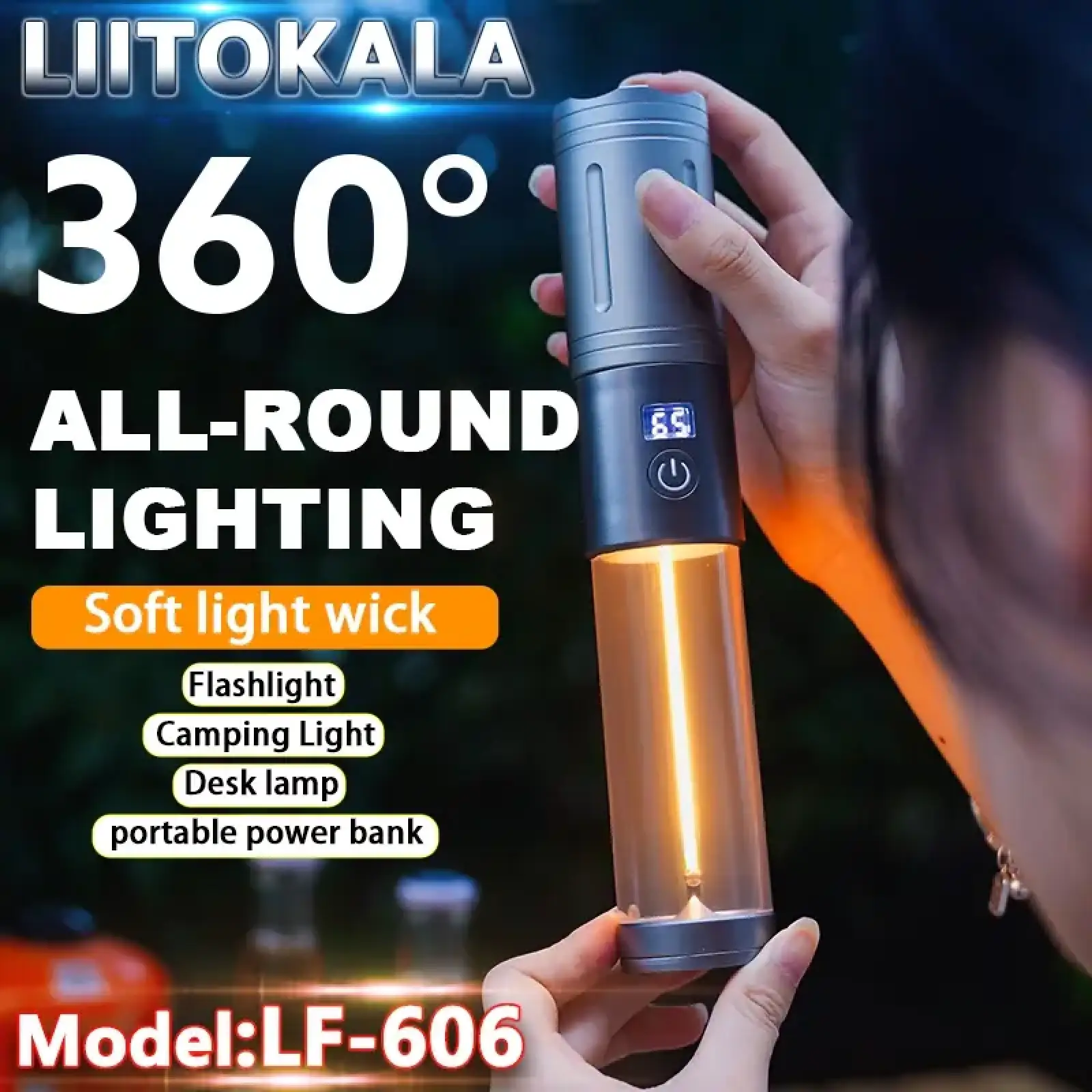 Ліхтар LiitoKala LF-606 UA