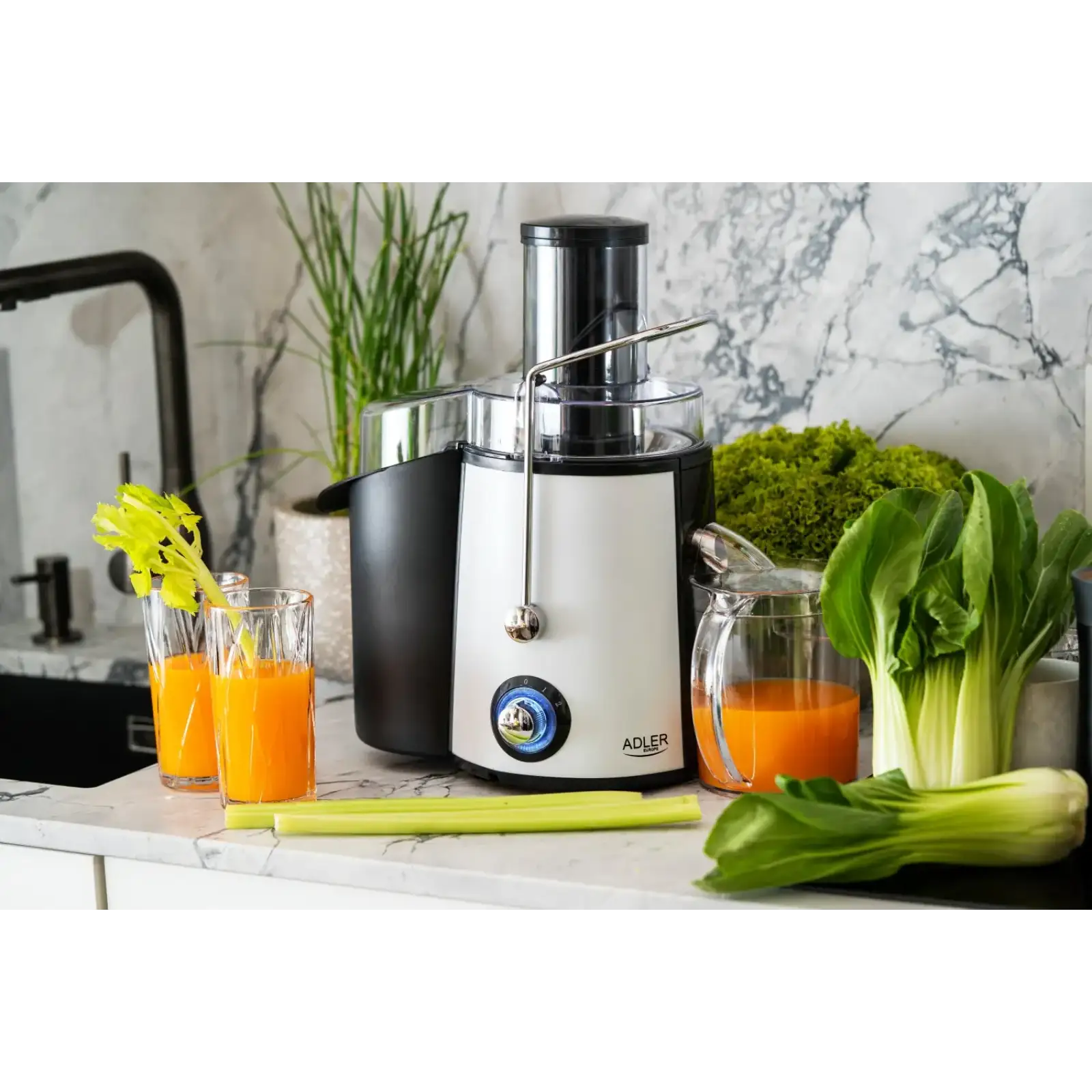 Соковитискач Adler AD 4128 black matte (AD4128) UA