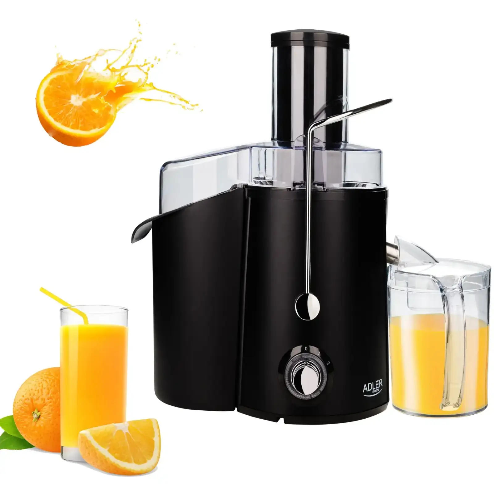 Соковитискач Adler AD 4127 black (AD4127) UA