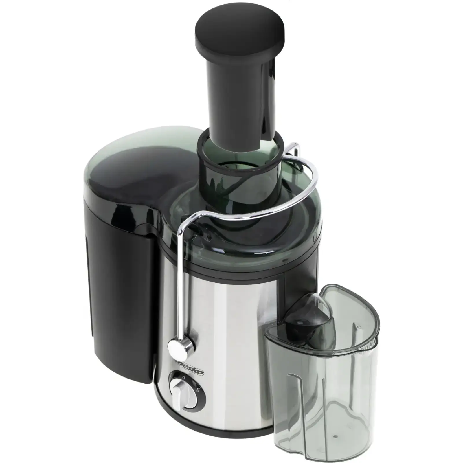 Соковитискач Mesko MS 4126 black 600Вт/ контейнер для соку-0,45л/ контейнер для м'якоті-1,5л (MS4126B) UA