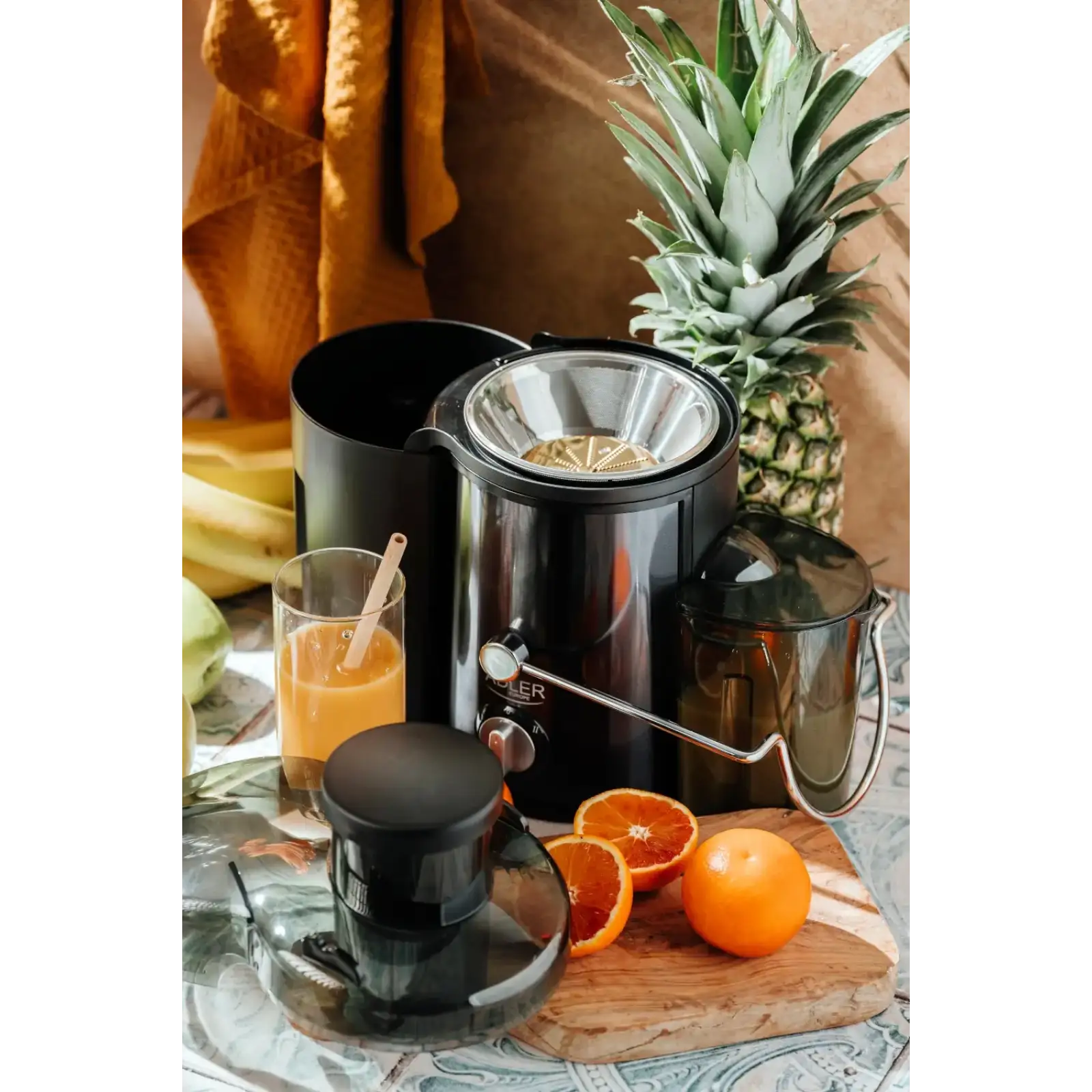 Соковыжималка Adler AD 4132 dark inox (AD4132) UA