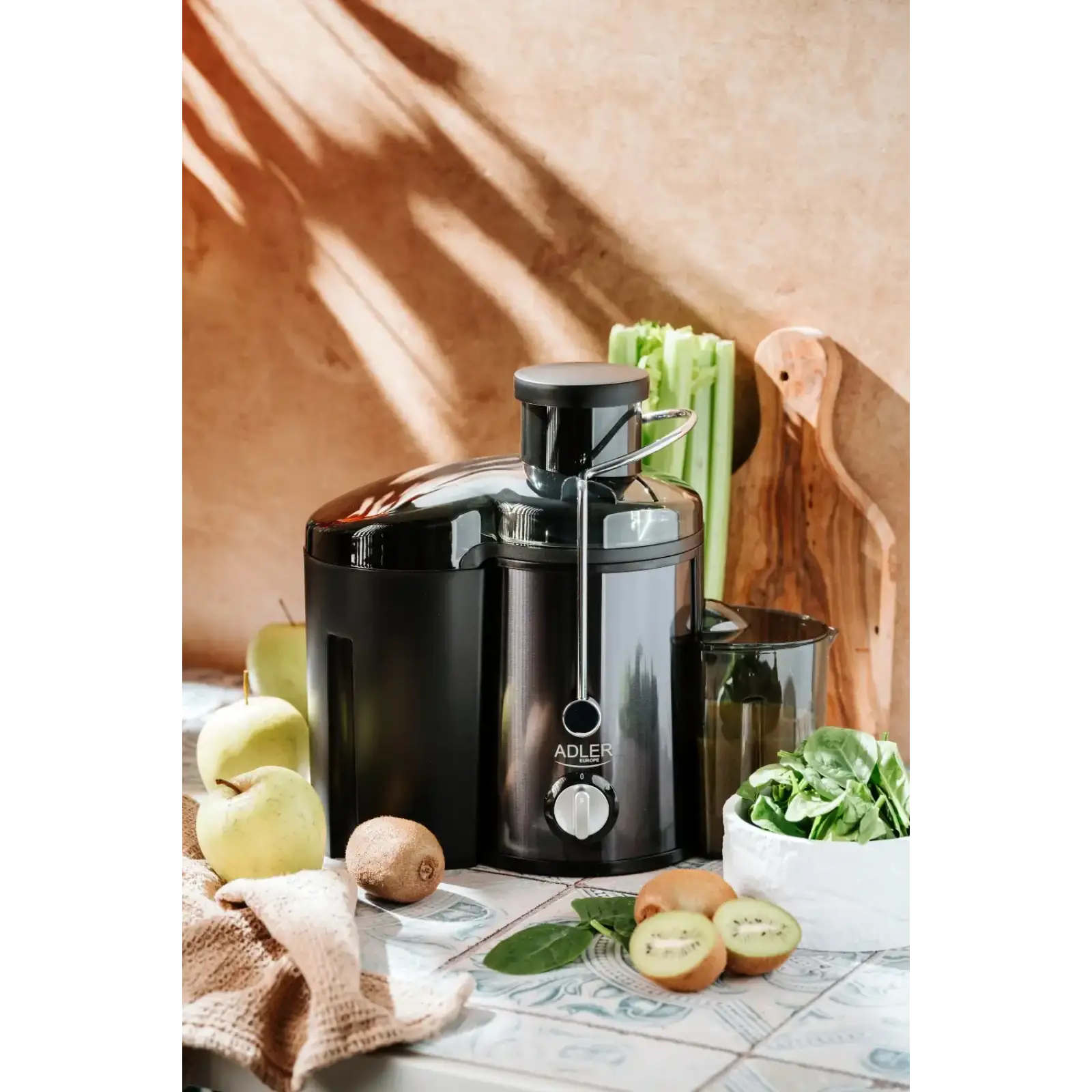 Соковыжималка Adler AD 4132 dark inox (AD4132) UA