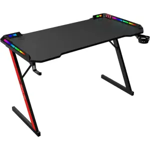 Стол игровой XTRIKE ME DK-05 Gaming Desk RGB Llight UA